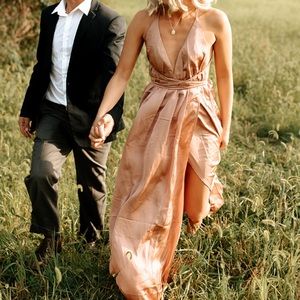 Akela Maxi Dress Dusty Pink XS